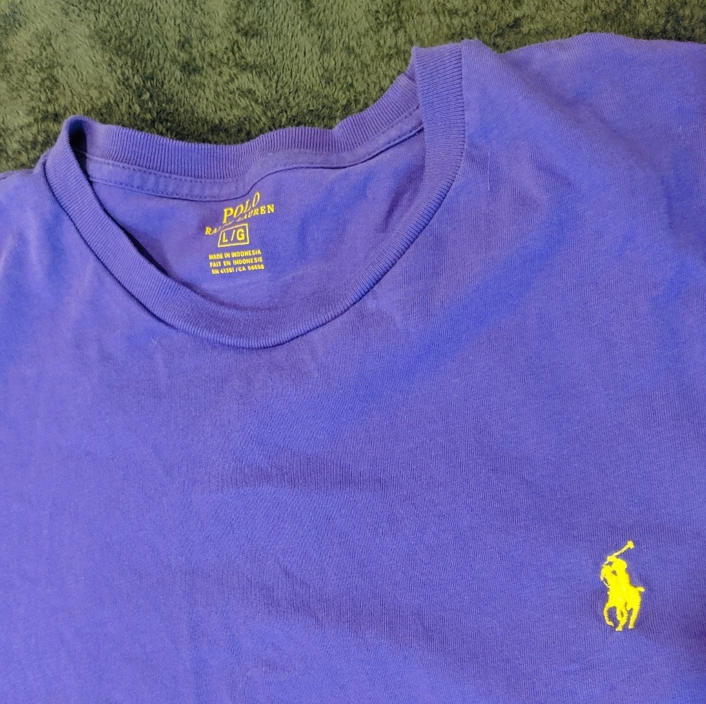 Men's Purple T shirt
